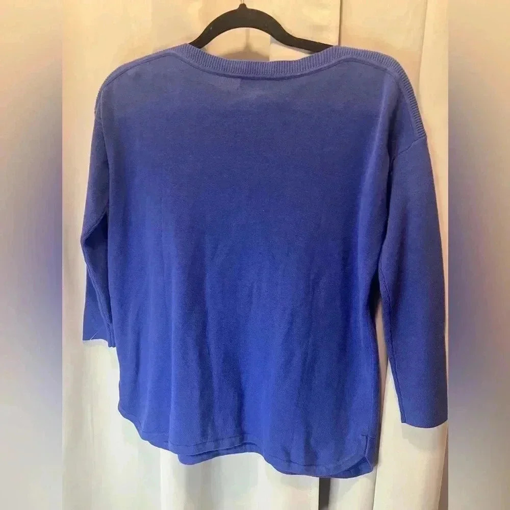 Lily Pulitizer Blue Sweater Girls Xl 12-14 - Picture 7 of 7